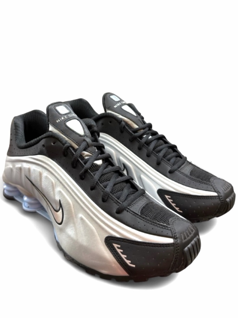 Nike Shox R4 ‘Silver Blue’ Size US Men’s 10/ Women’s 11.5